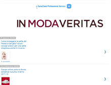 Tablet Screenshot of inmodaveritas.com